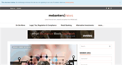 Desktop Screenshot of mebankers.net