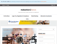 Tablet Screenshot of mebankers.net